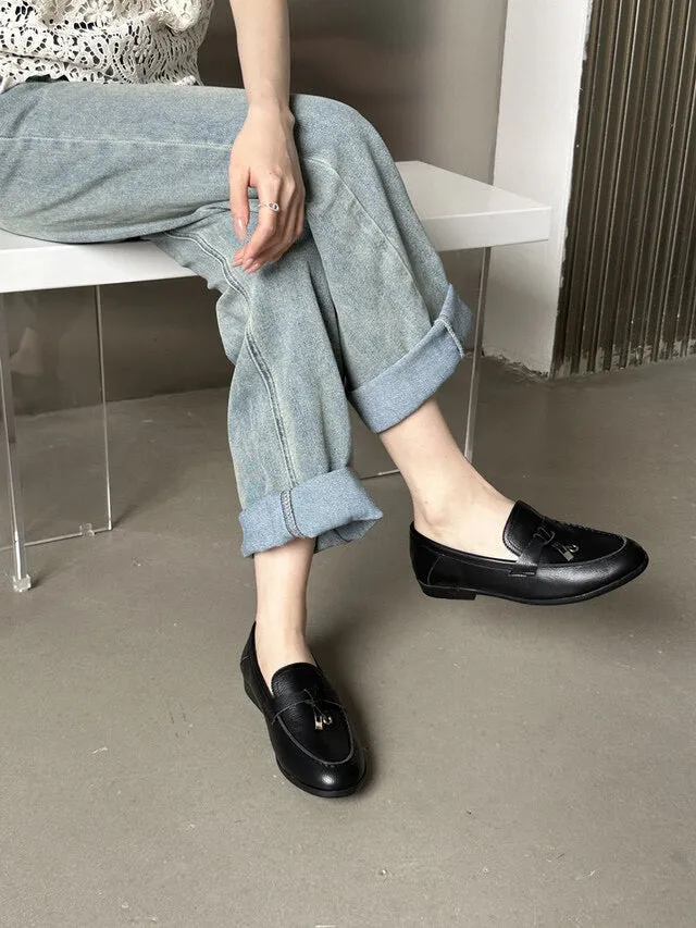 [ Pre-order ] Tassel Cushion Loafers
