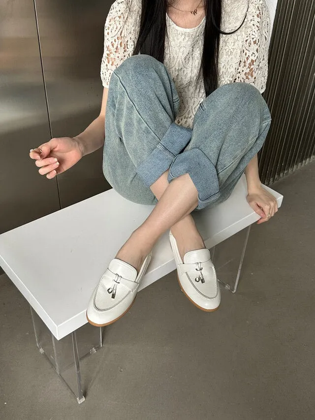 [ Pre-order ] Tassel Cushion Loafers