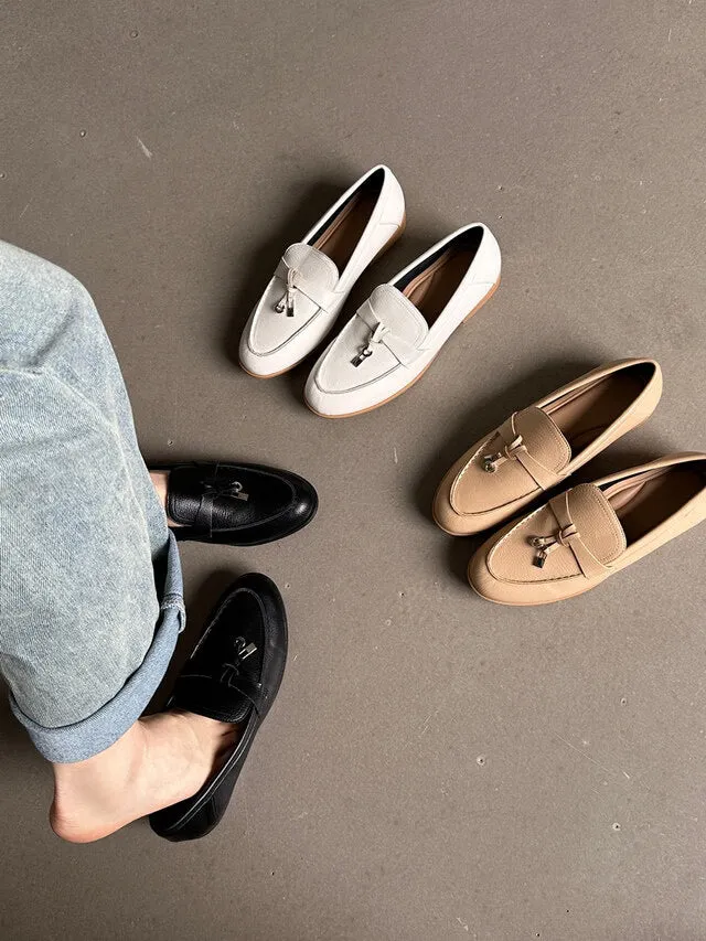 [ Pre-order ] Tassel Cushion Loafers