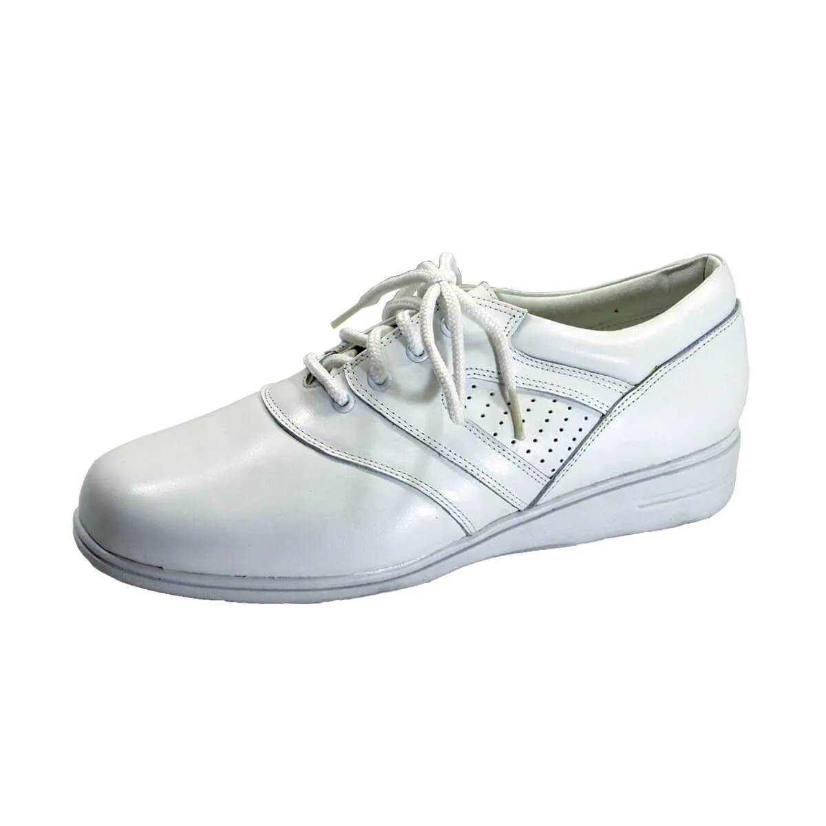 24 HOUR COMFORT Kat Women's Wide Width Leather Lace-Up Shoes