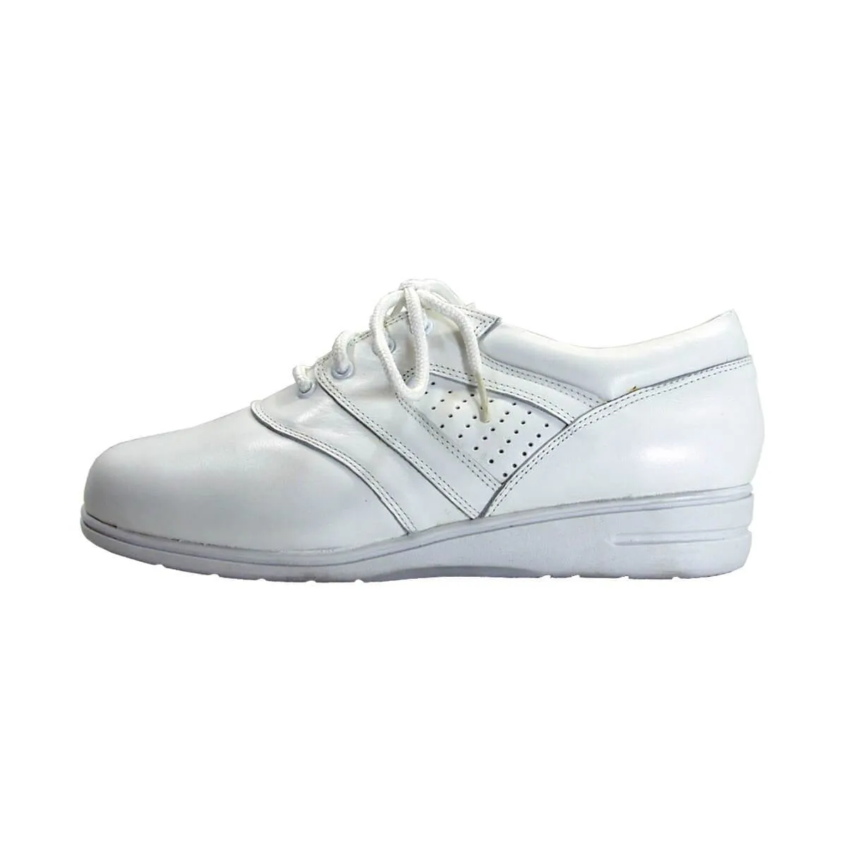 24 HOUR COMFORT Kat Women's Wide Width Leather Lace-Up Shoes