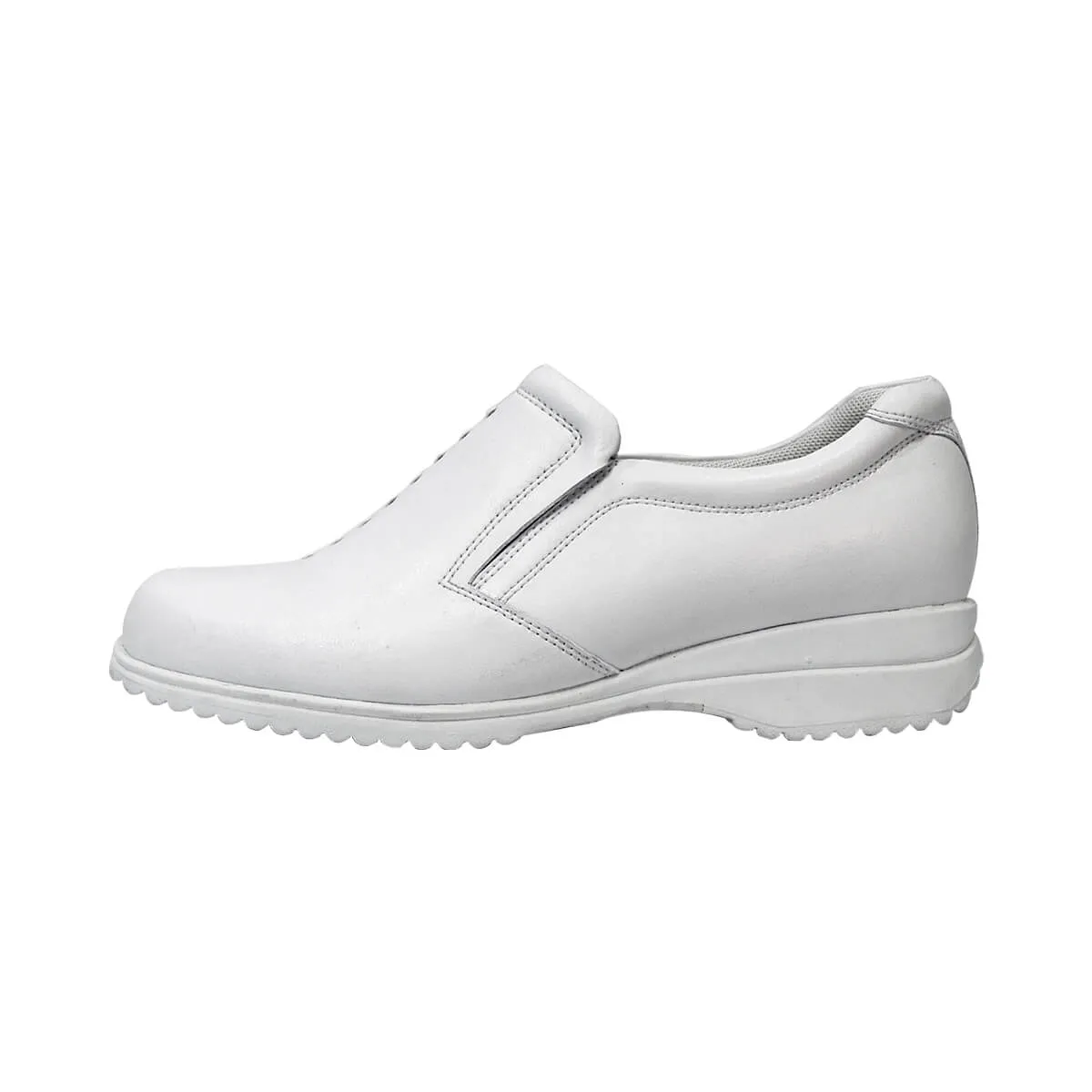 24 HOUR COMFORT Molly Women's Wide Width Leather Slip-On Shoes
