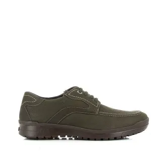 24 Hrs 10474 Khaki Lace Up Sneakers