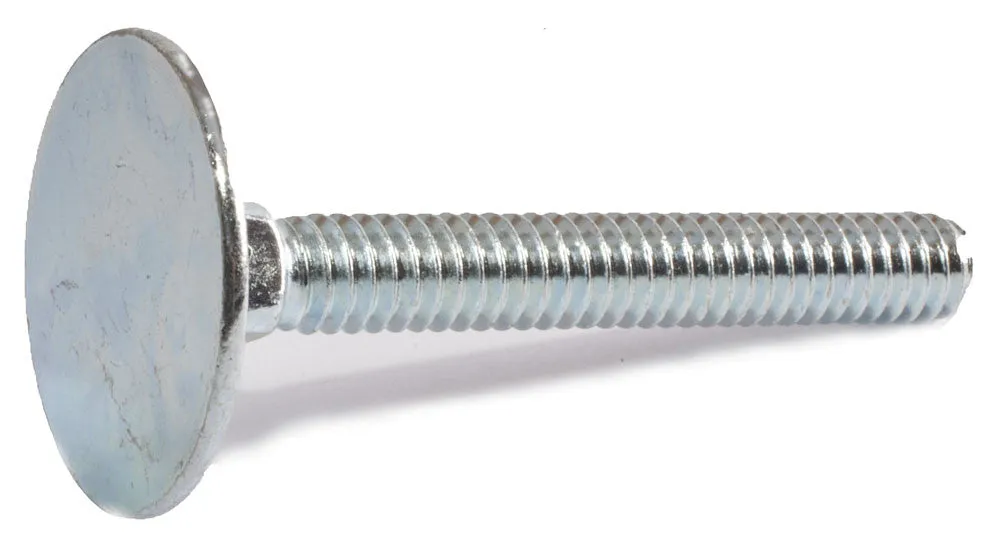 3/8-16 x 1 3/4 Grade 2 Elevator Bolt Zinc