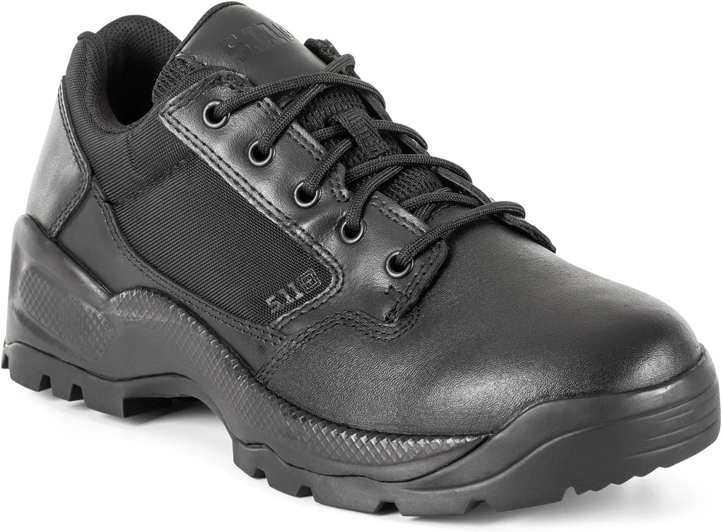5.11 Tactical Men's ATAC 2.0 Low Shoes - Polished Finish, Shock Mitigation, Superior Grip - Law Enforcement & Military Footwear, Style 12466