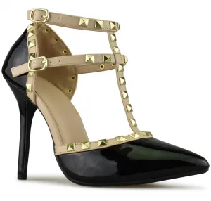 ADORA-64 Sexy Studded Stilletto Heels