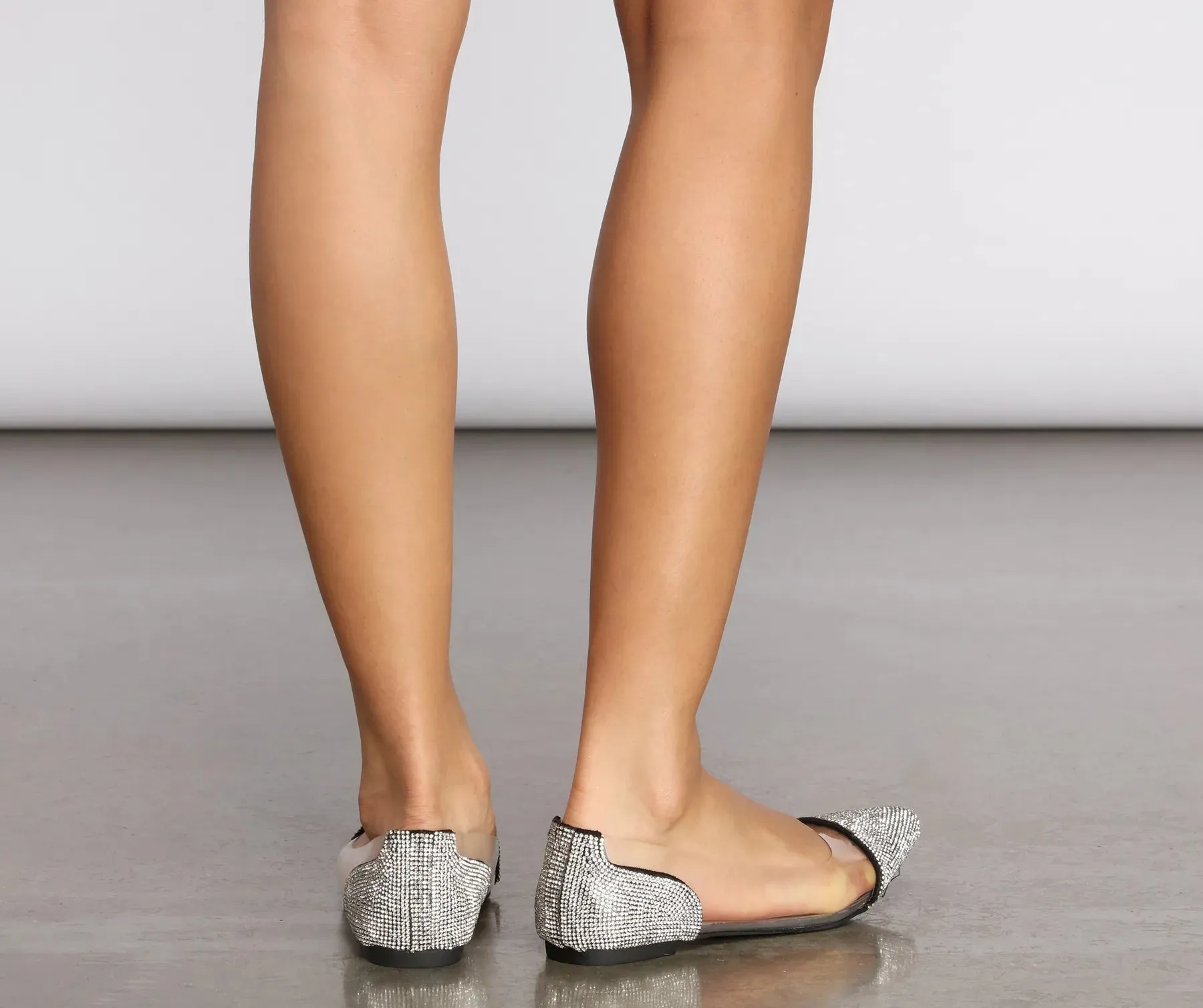 All That Shine Rhinestone Flats