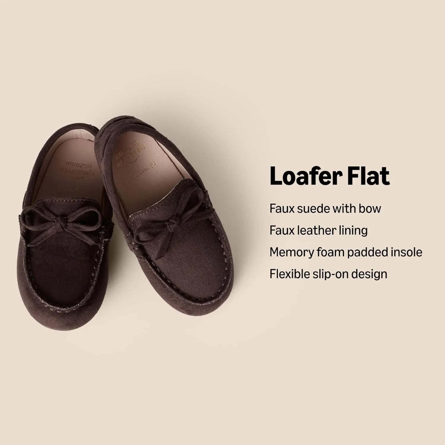 Amazon Essentials x Sofia Grainge Unisex Toddlers' Slip-On Loafer Flat Shoes