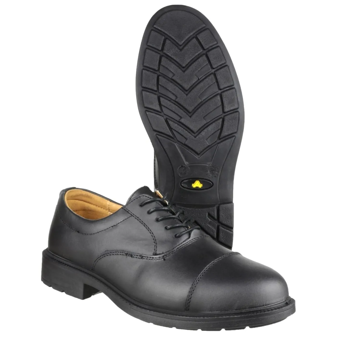 Amblers Safety Black FS43 Work Safety Shoes