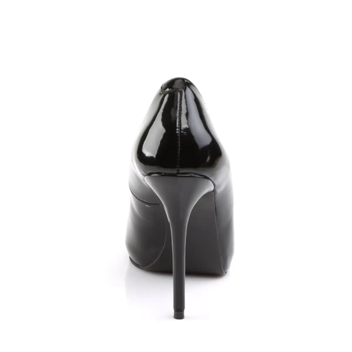 AMUSE-20 Black Court High Heel