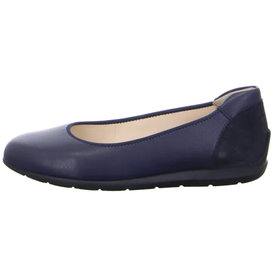 Ara Women's Sardinia Sport Ballet Flats- Navy