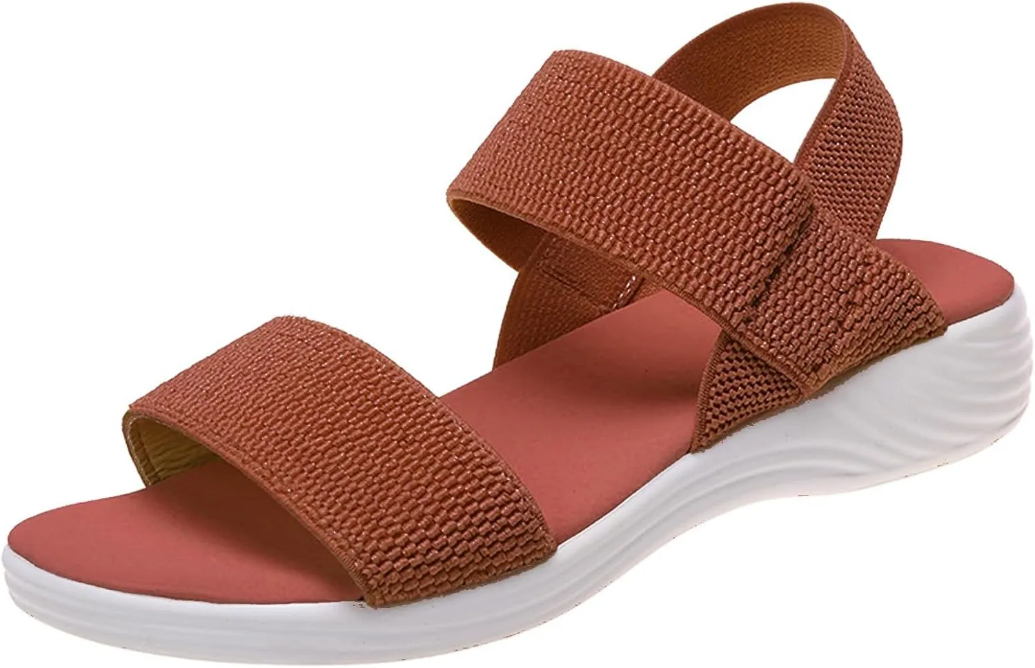 Arch Support Sandals Women's Dressy Casual Summer Orthopedic Correction Slippers Flat Heel Beach Orthotic Flip Flops 2024
