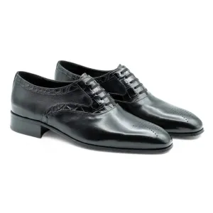 Artioli Mauro Men's Shoes Exotic Crocodile / Buffalo Leather Oxfords (ART1048)