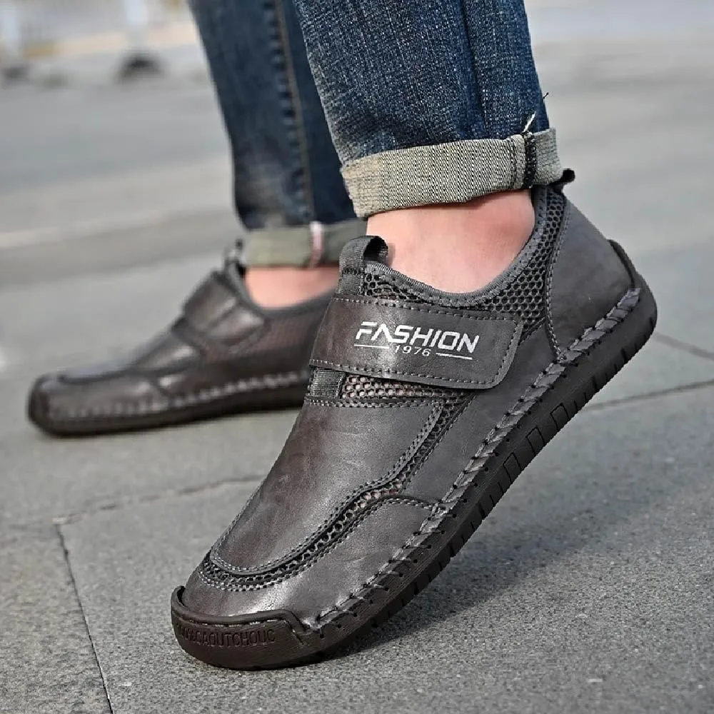 Asifn Men's Casual Loafers Breathable Non-Slip Driving Shoes Comfortable Walking Shoes Business Leather Shoes