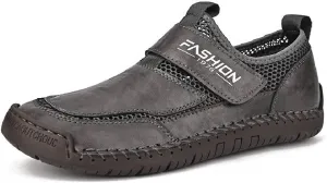 Asifn Men's Casual Loafers Breathable Non-Slip Driving Shoes Comfortable Walking Shoes Business Leather Shoes