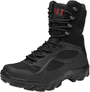 Autumn and Winter Military Boots Outdoor Men's Hiking Boots Desert Tactical Combat Ankle Boots Work Boots