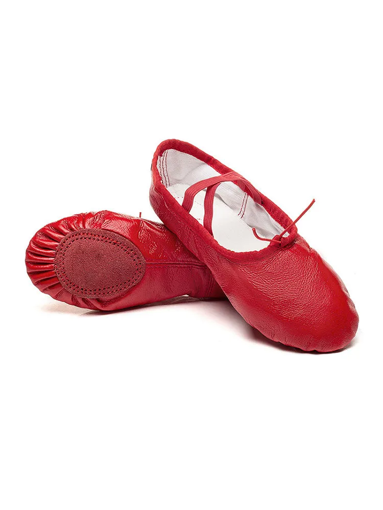 Ballet Soft Sole Full Leather Dance Shoes Cat Claw Exercise Shoes
