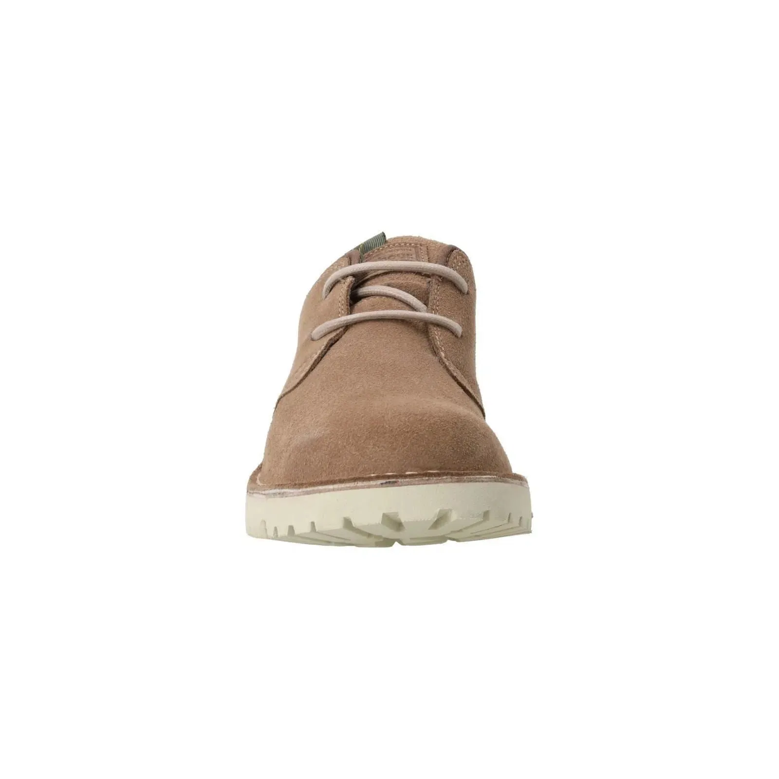 BARBOUR Acer Derby Shoe Lace Up Beige Suede