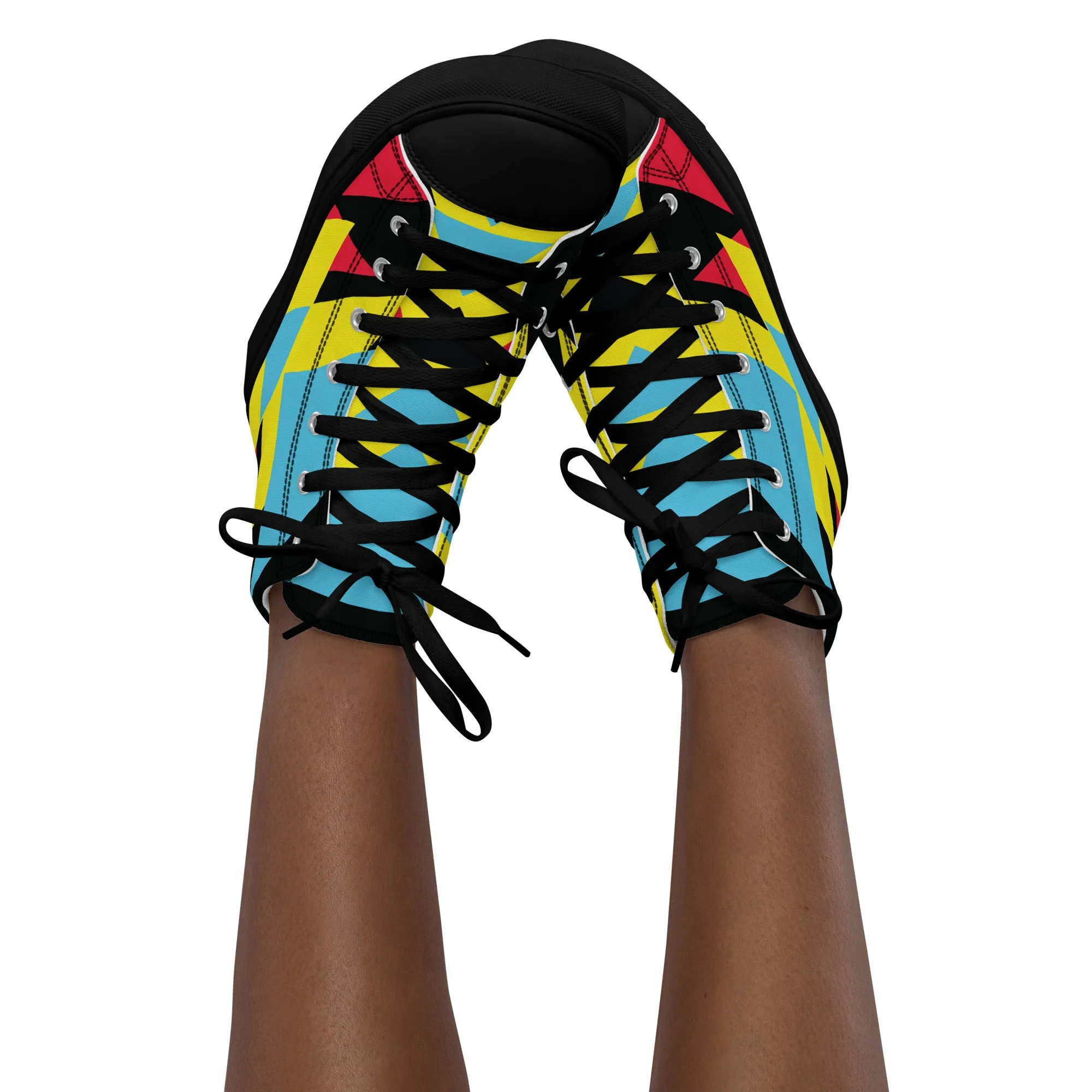 BE BRAVE Women’s High Top Canvas Shoes