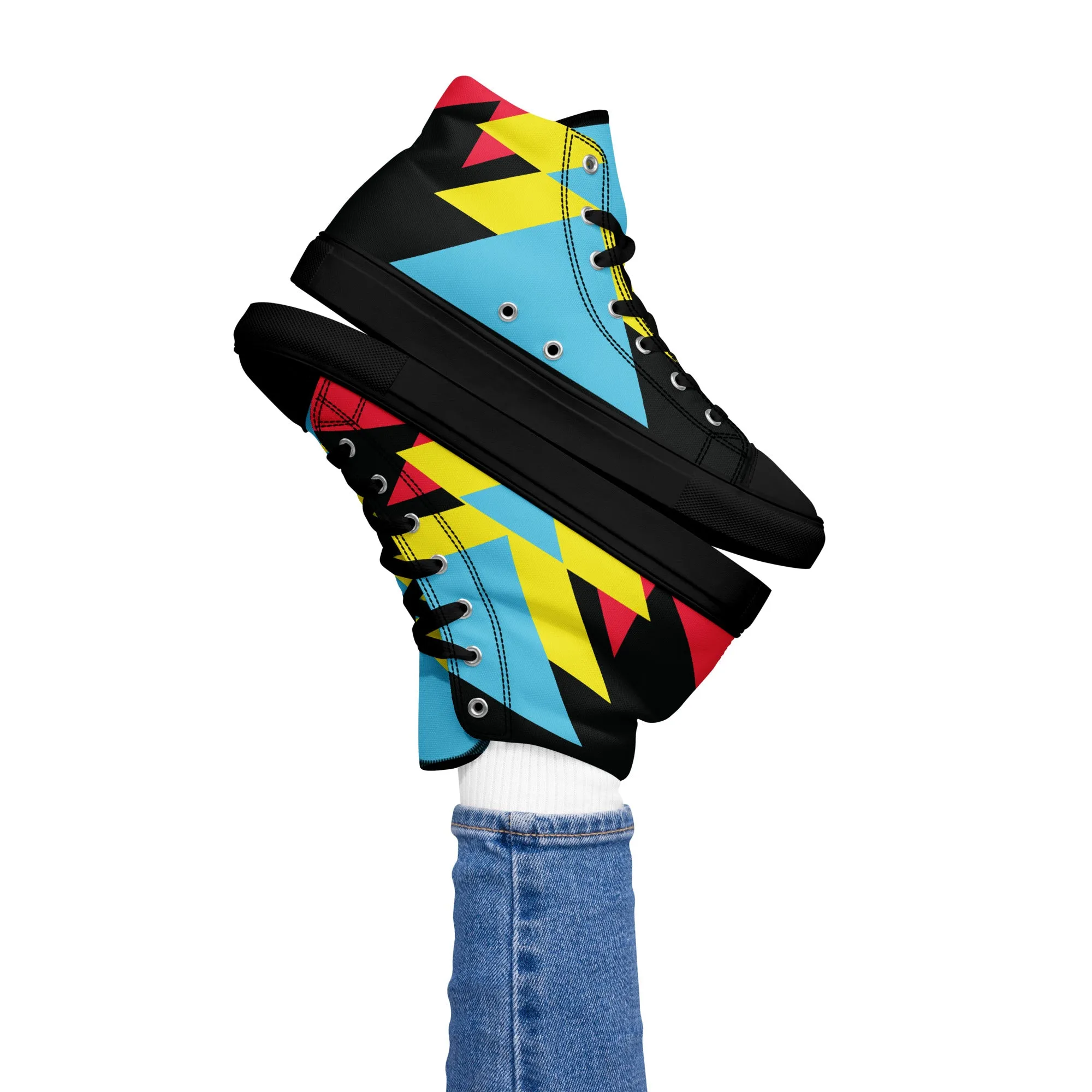 BE BRAVE Women’s High Top Canvas Shoes