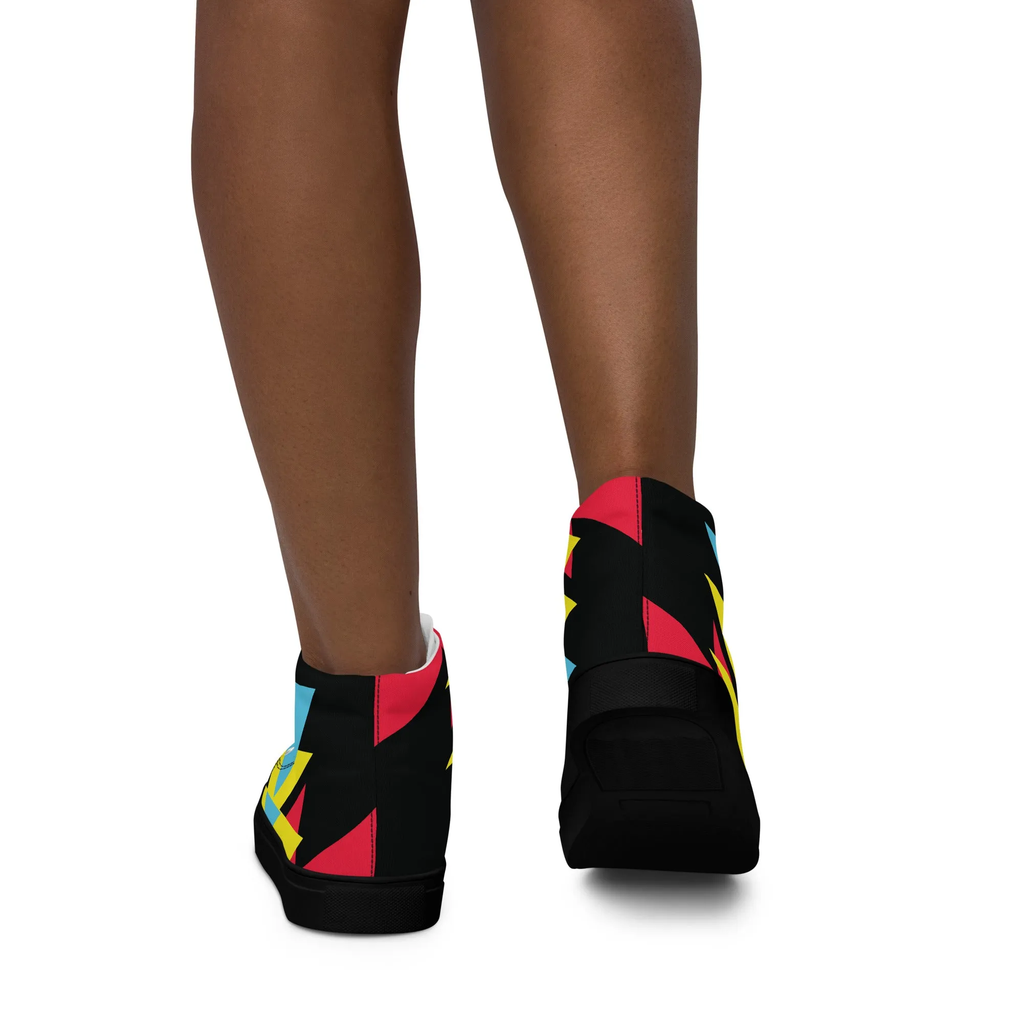 BE BRAVE Women’s High Top Canvas Shoes