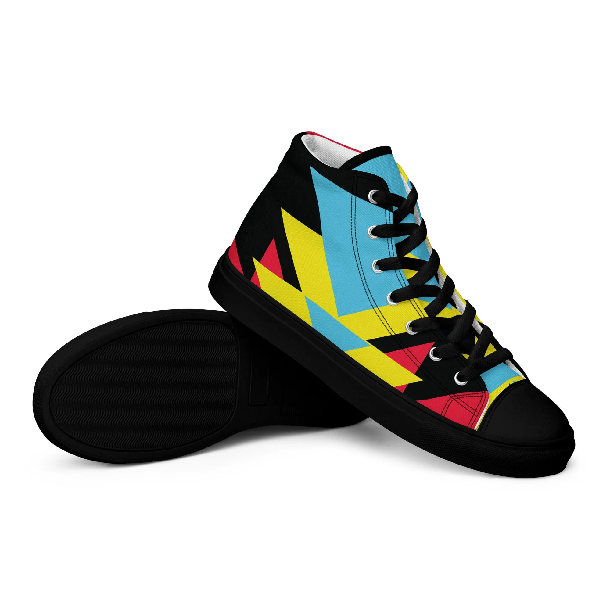 BE BRAVE Women’s High Top Canvas Shoes