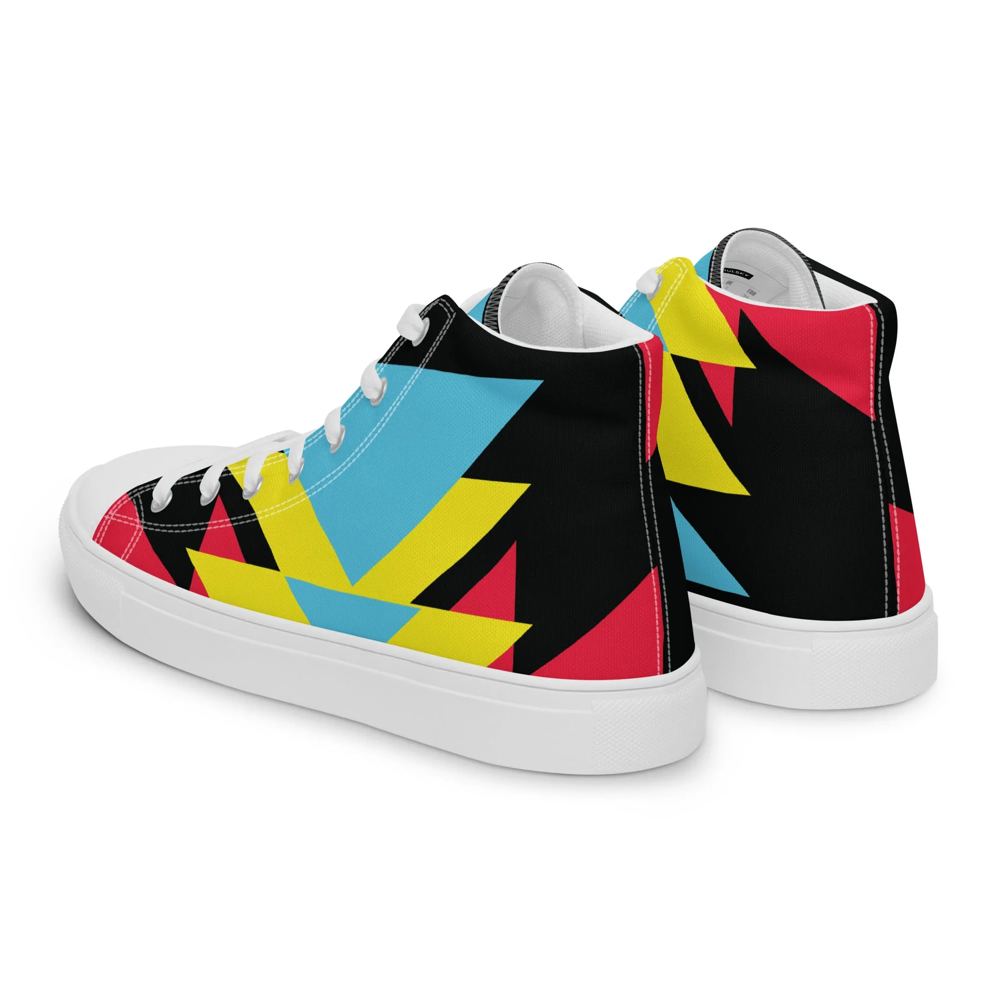 BE BRAVE Women’s High Top Canvas Shoes