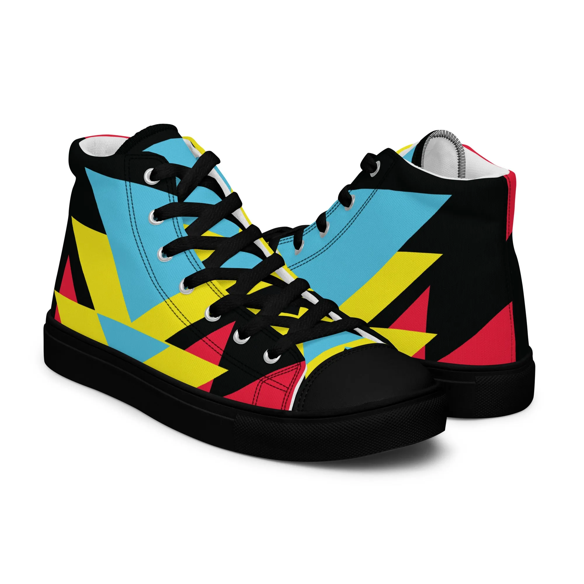 BE BRAVE Women’s High Top Canvas Shoes