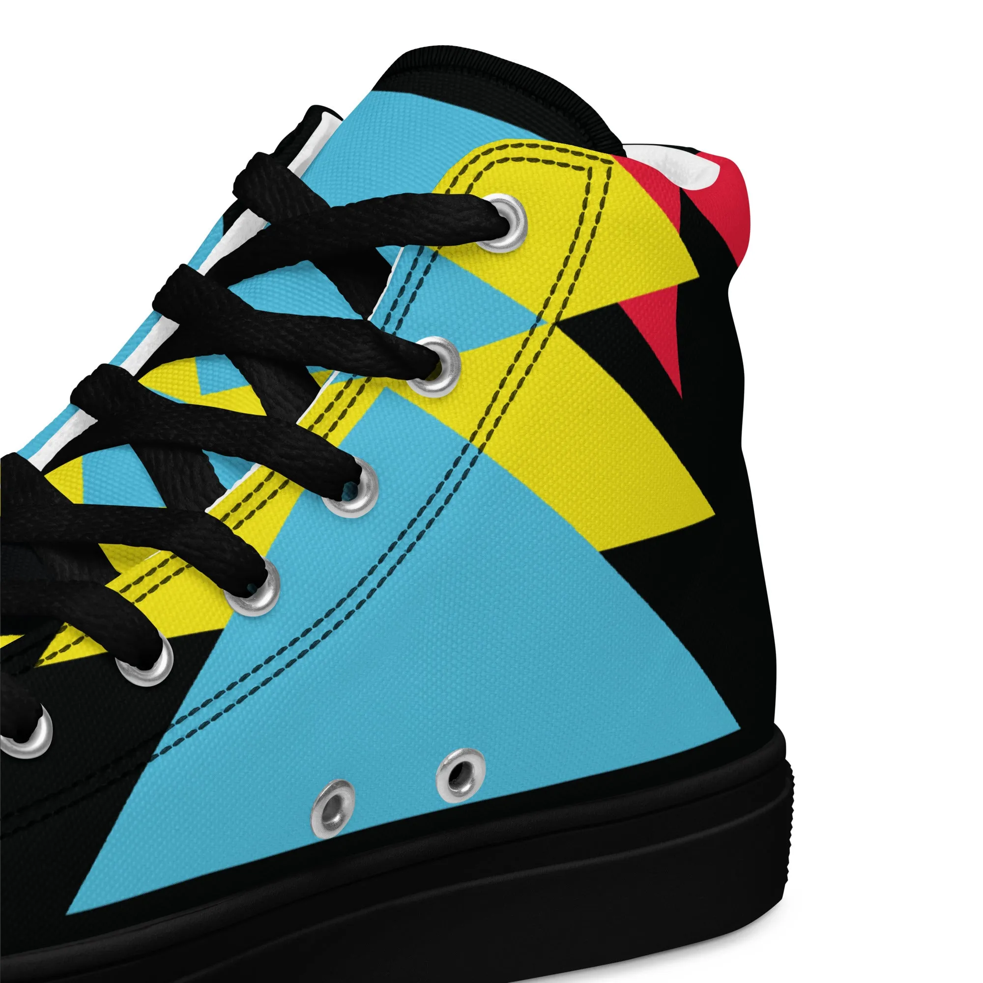 BE BRAVE Women’s High Top Canvas Shoes