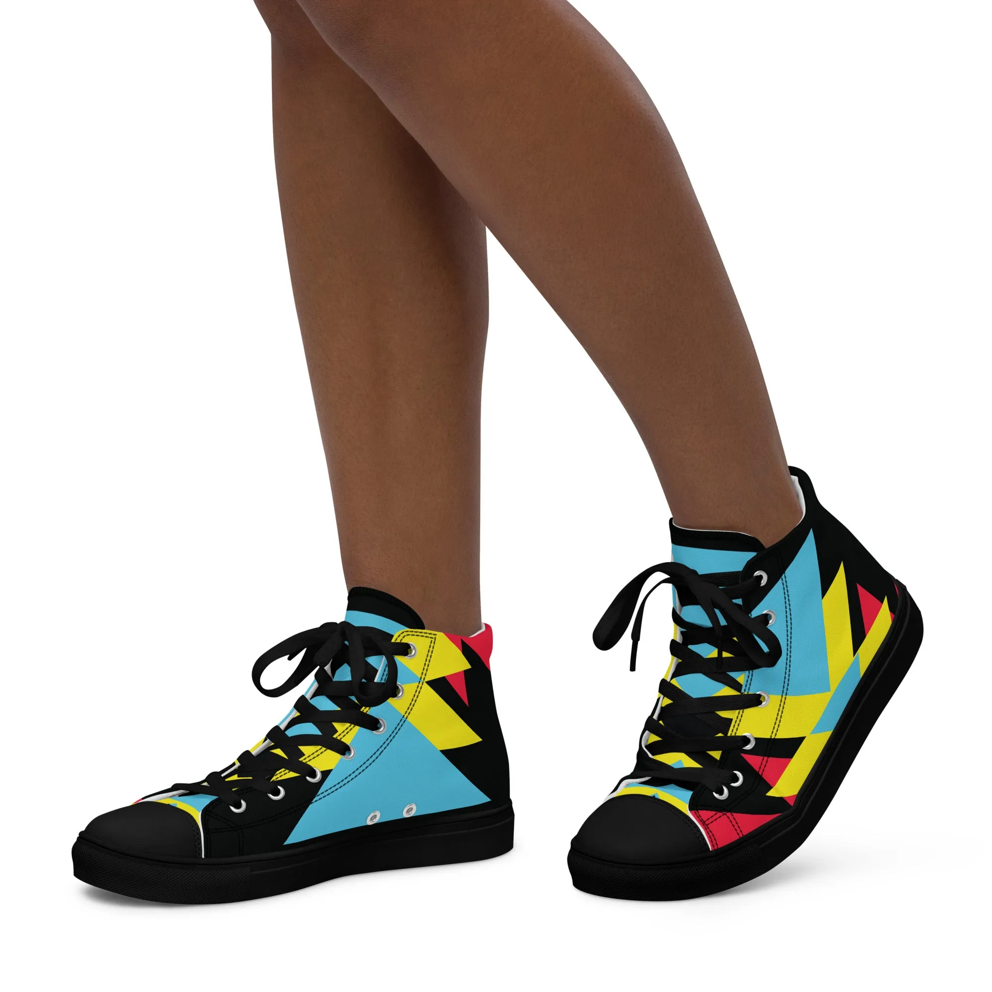 BE BRAVE Women’s High Top Canvas Shoes