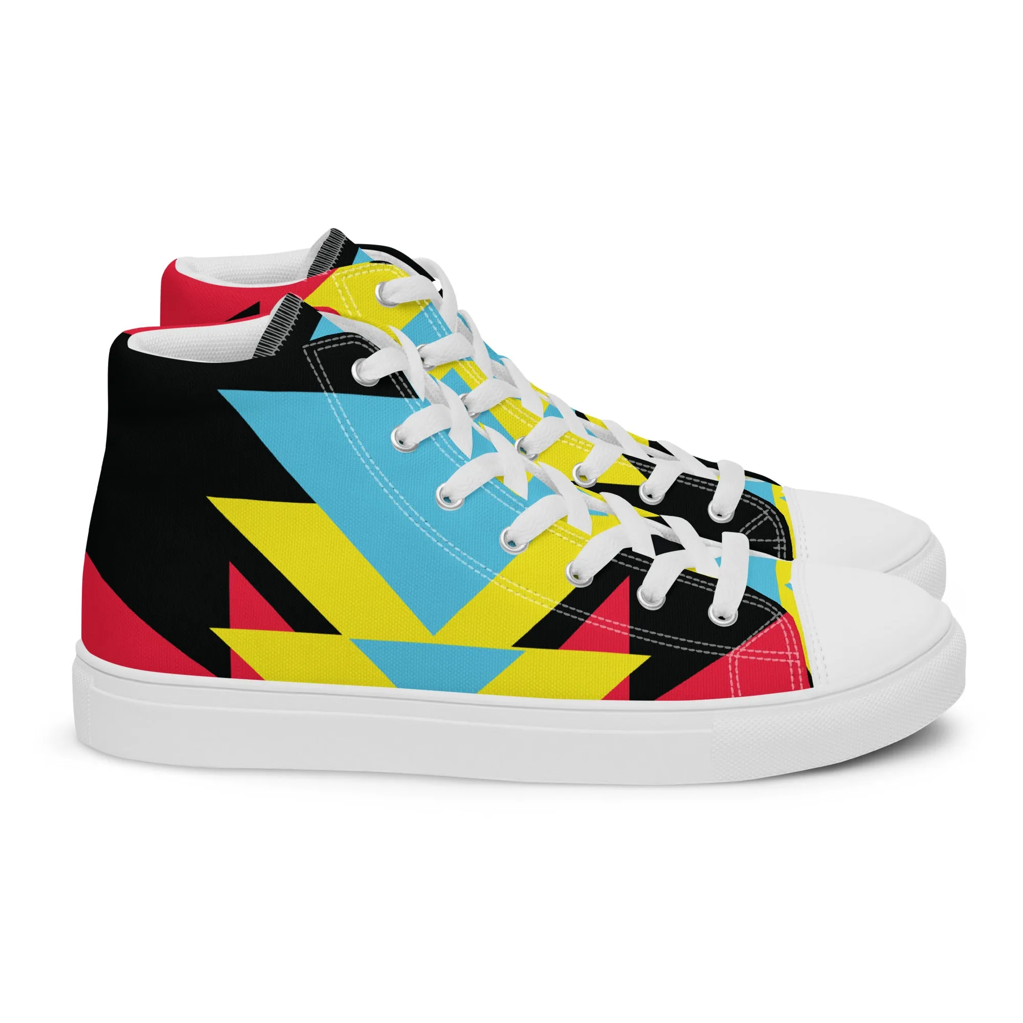 BE BRAVE Women’s High Top Canvas Shoes