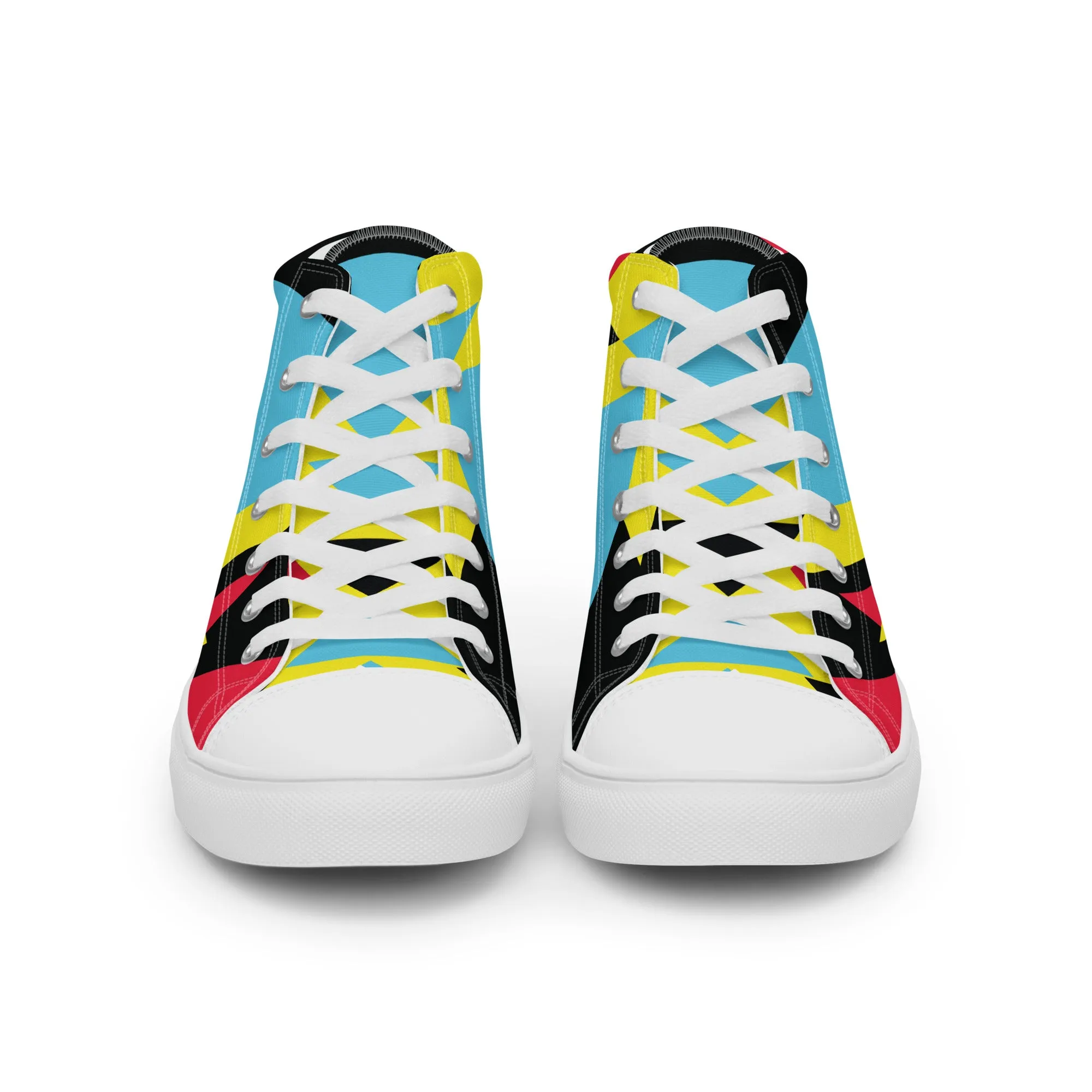 BE BRAVE Women’s High Top Canvas Shoes
