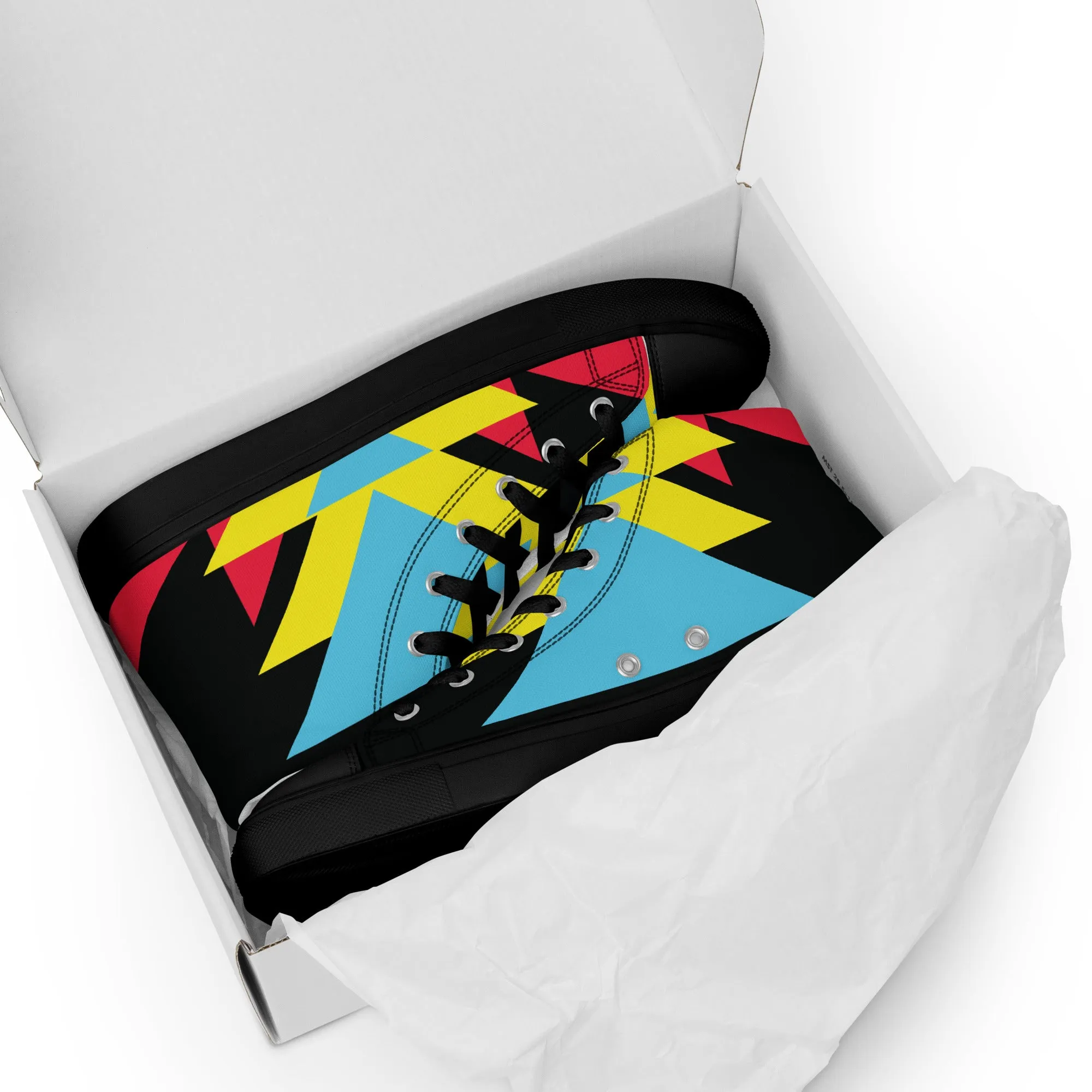 BE BRAVE Women’s High Top Canvas Shoes