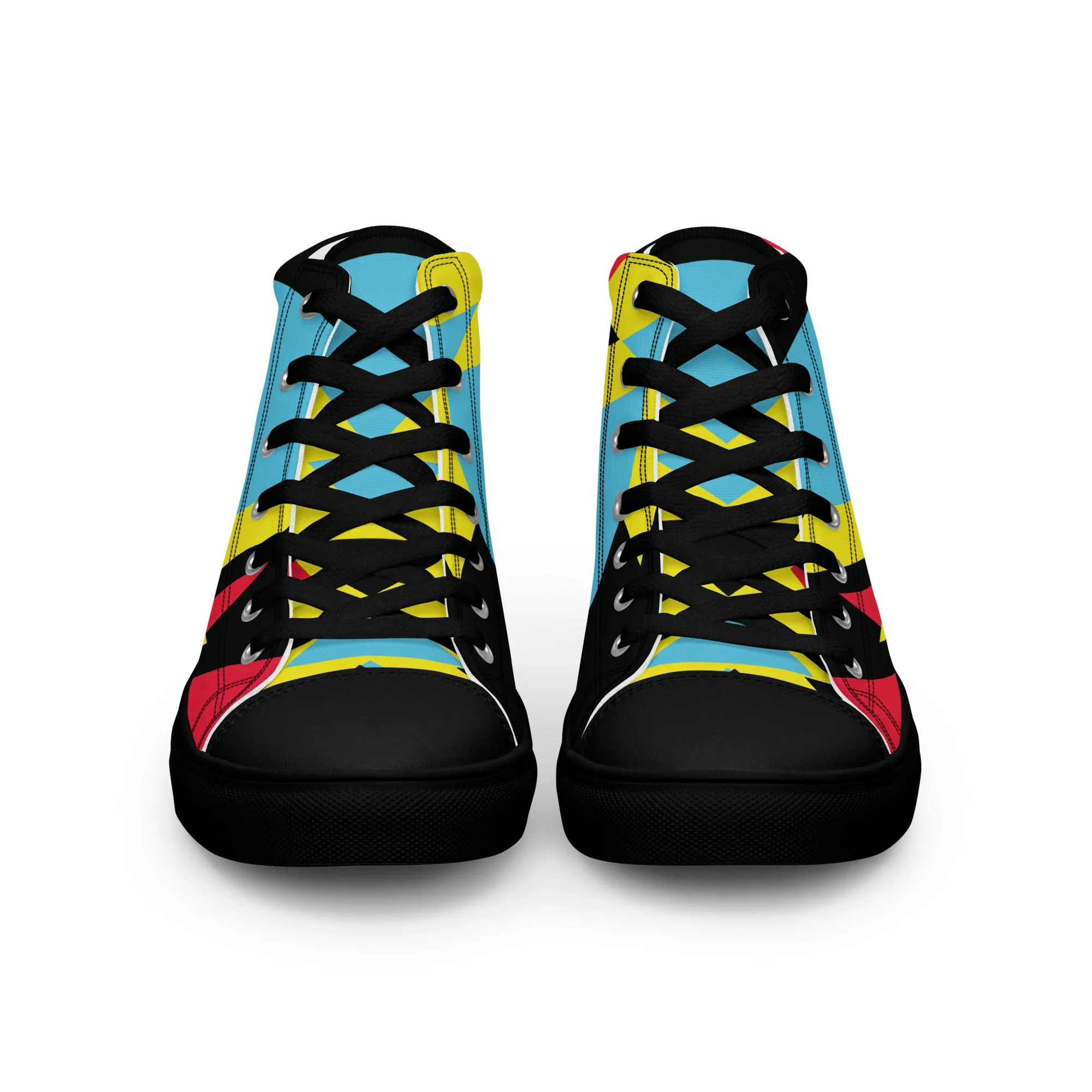 BE BRAVE Women’s High Top Canvas Shoes
