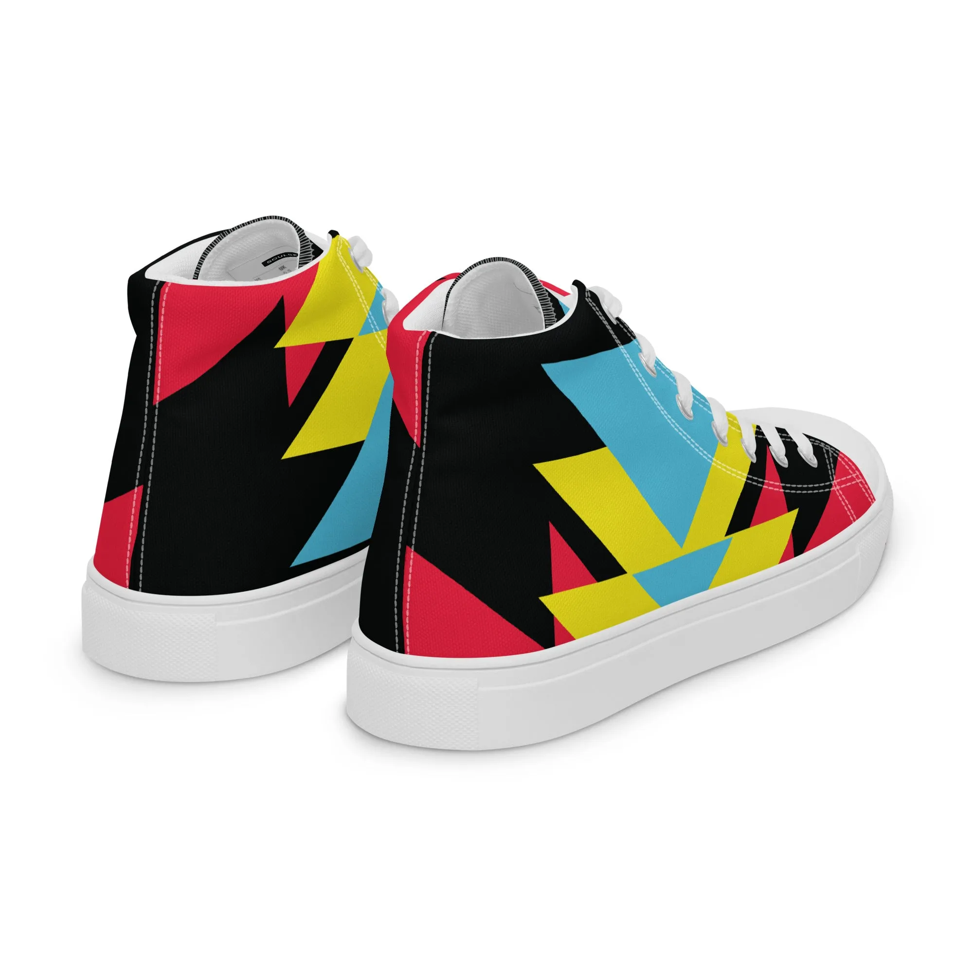 BE BRAVE Women’s High Top Canvas Shoes