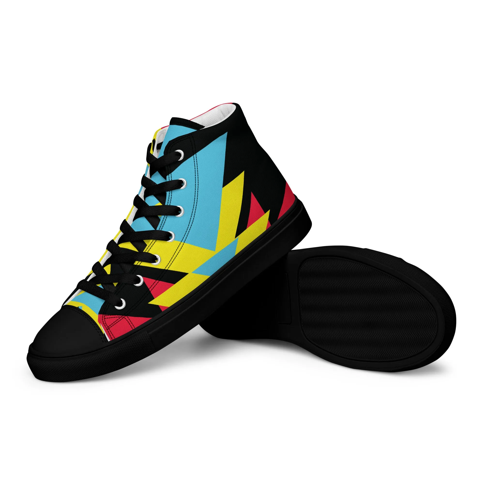 BE BRAVE Women’s High Top Canvas Shoes
