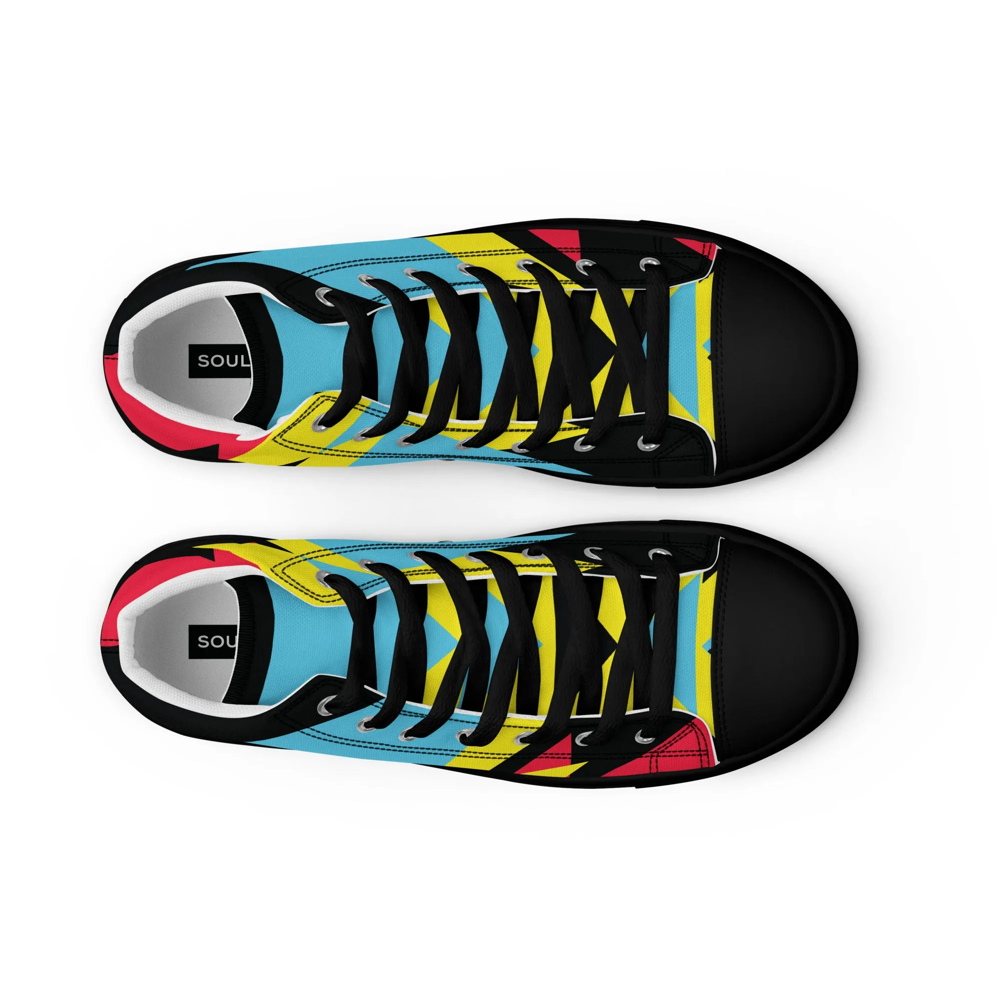 BE BRAVE Women’s High Top Canvas Shoes
