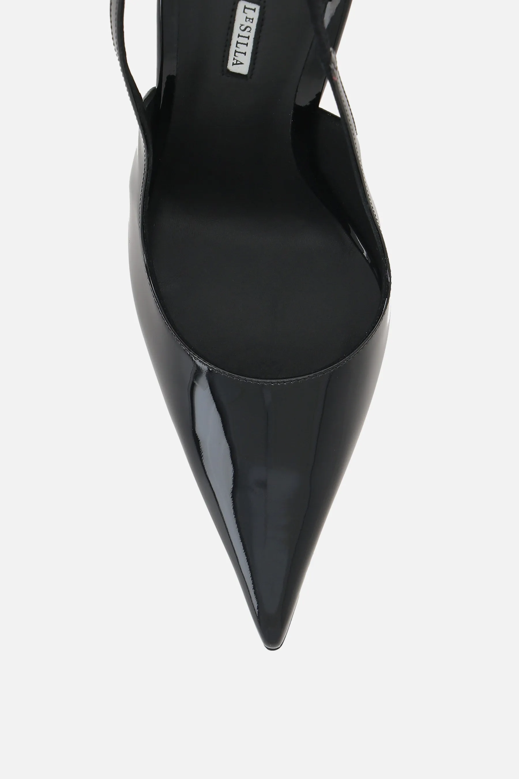 Bella Patent Leather Slingbacks