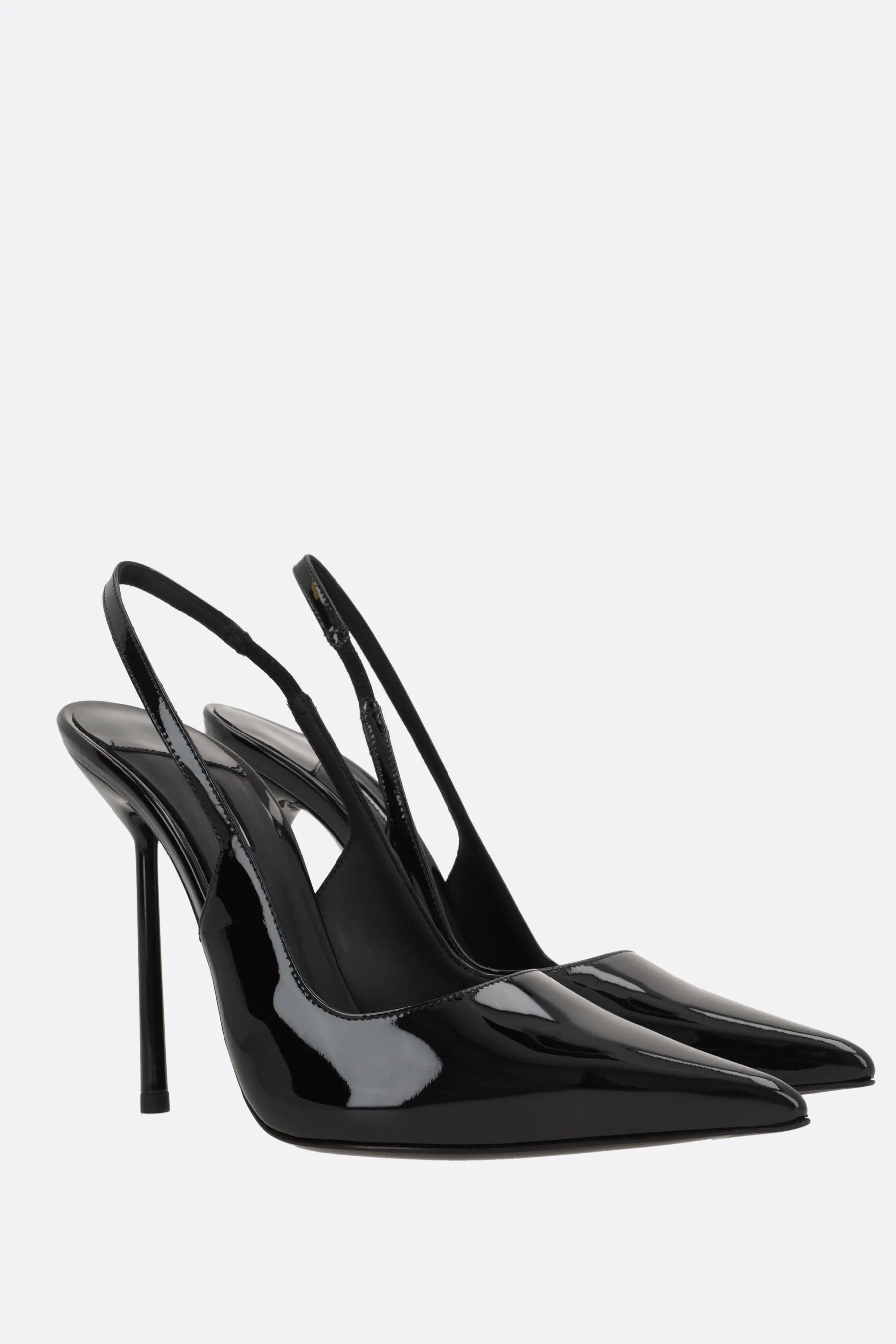 Bella Patent Leather Slingbacks