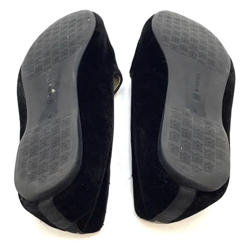 Birdies Women's Black Loafer Flats - Size 9