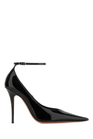 Black leather Anok pumps