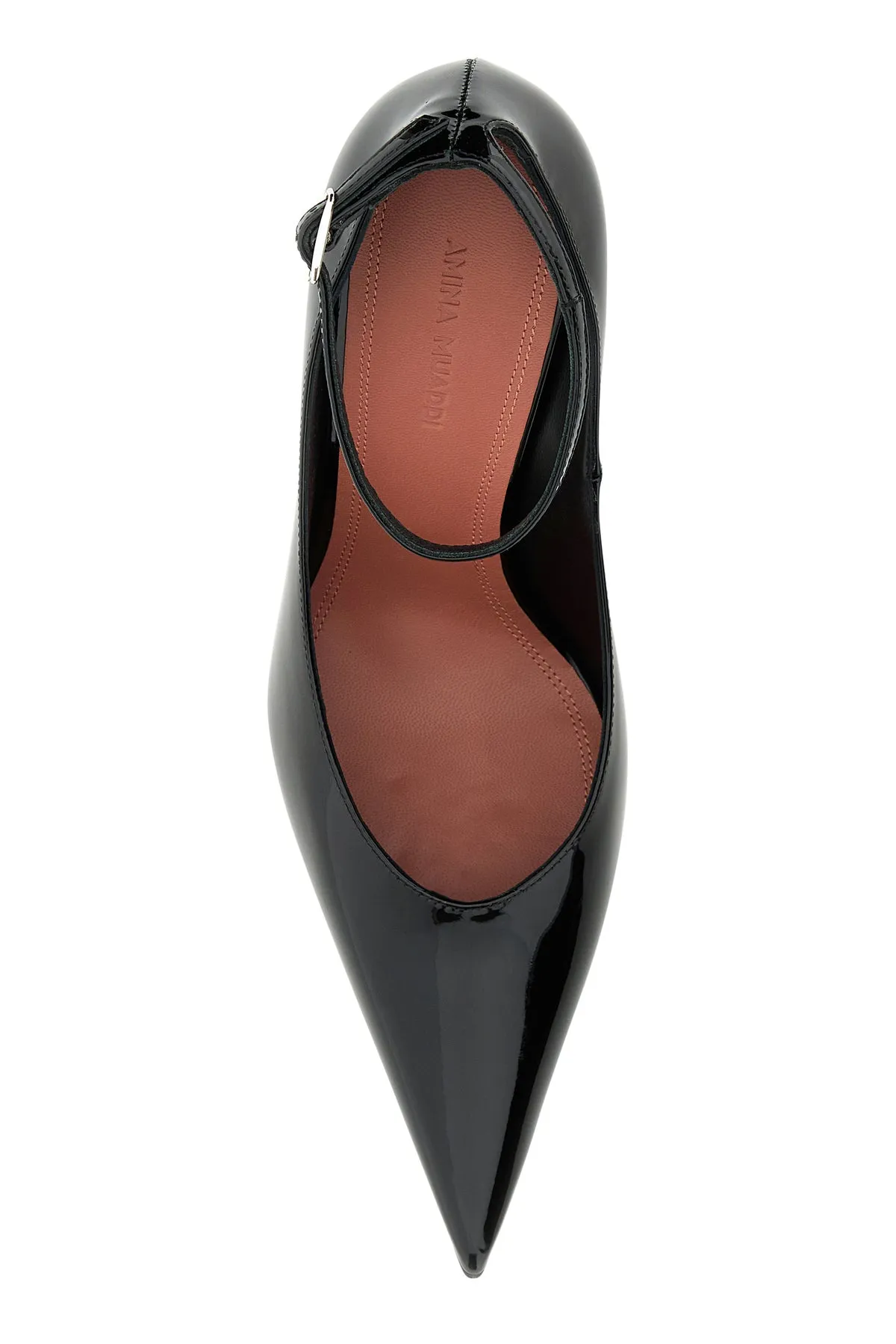 Black leather Anok pumps