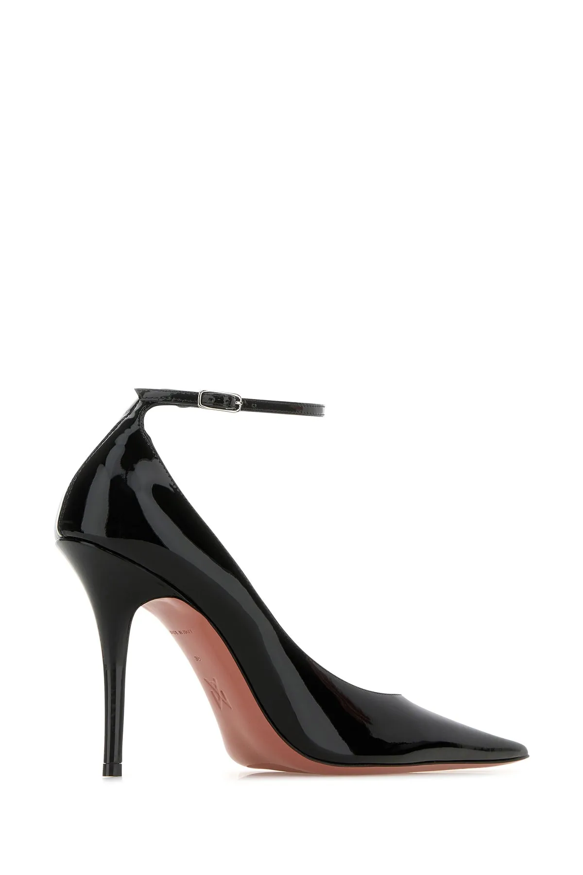 Black leather Anok pumps