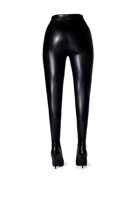 Black Stretch Pant Boot