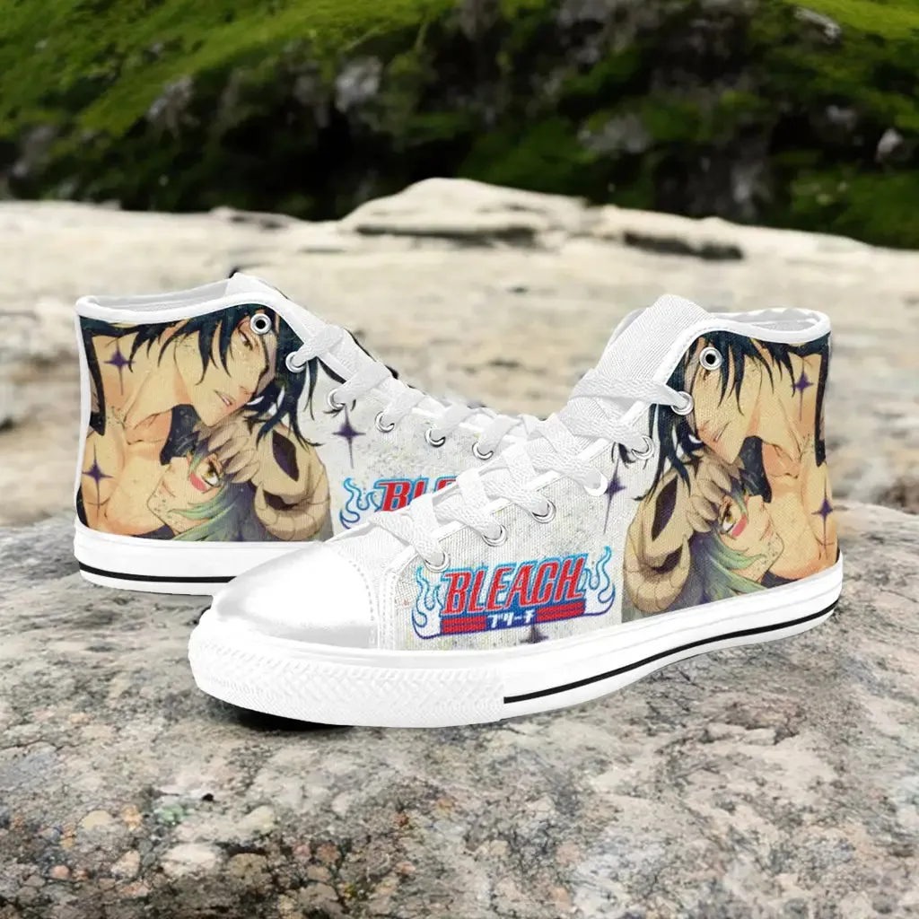 Bleach Nel Tu Nelliel and Nnoitra Gilga Shoes High Top Sneakers for Kids and Adults