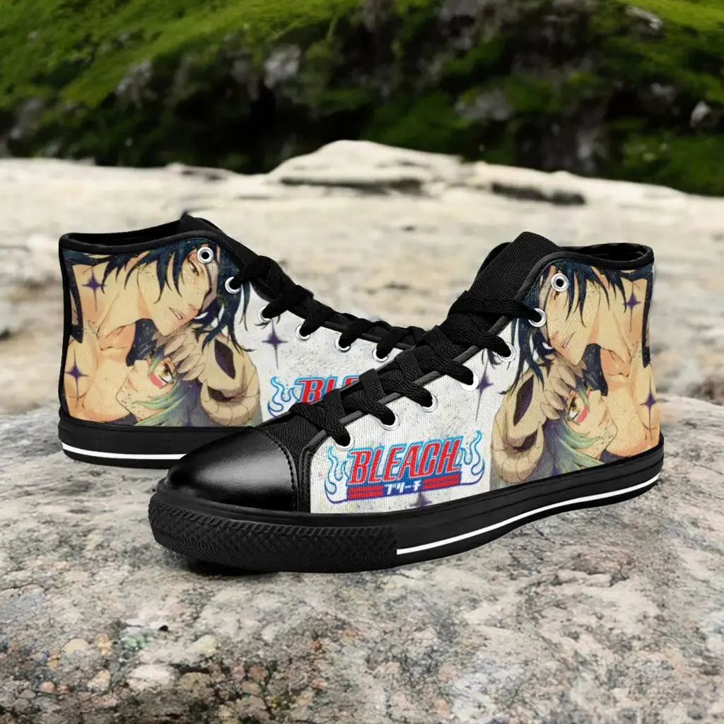 Bleach Nel Tu Nelliel and Nnoitra Gilga Shoes High Top Sneakers for Kids and Adults
