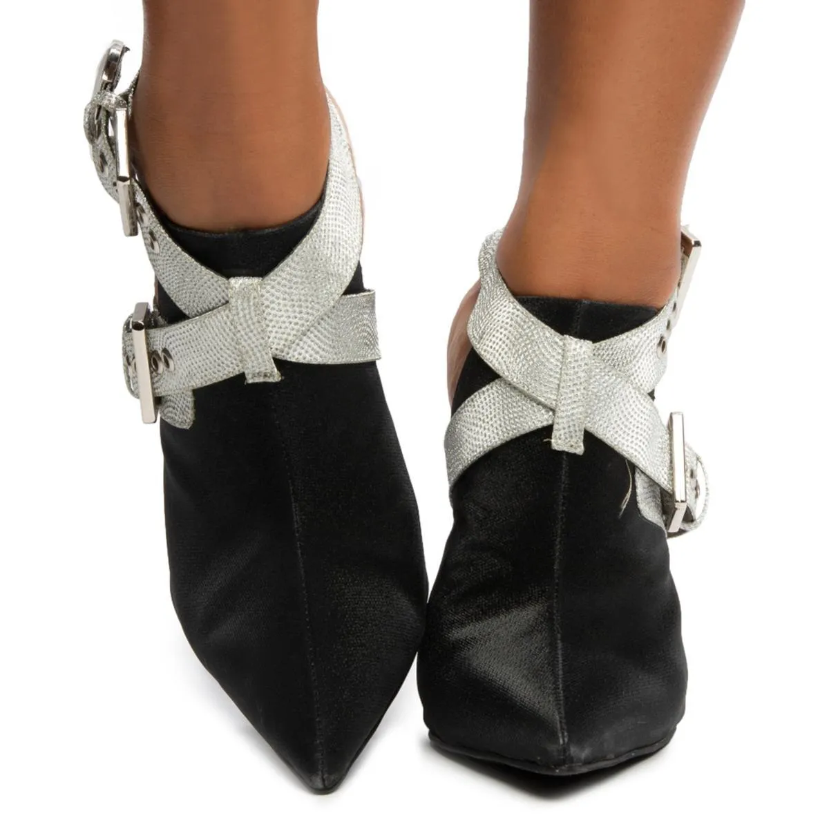 Bling Pointy Heels