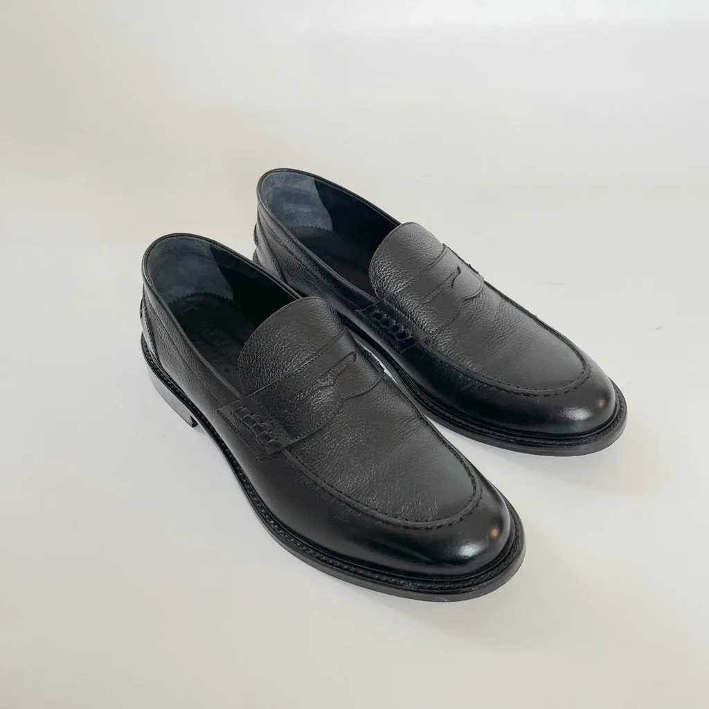 Boggi Black Penny Loafers