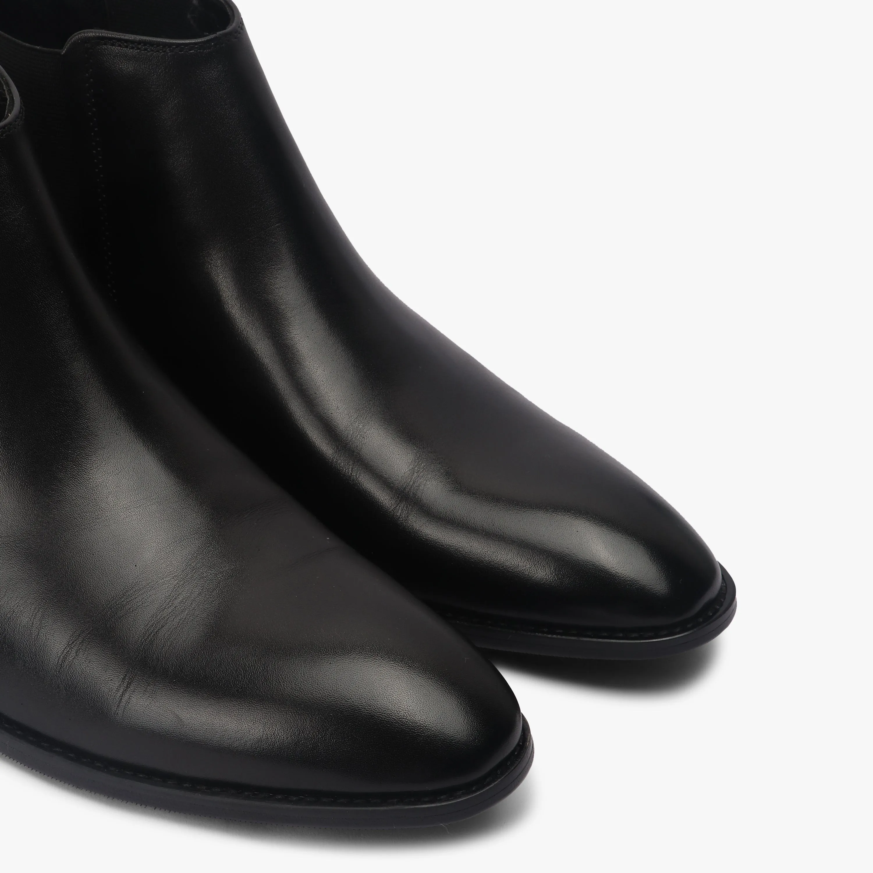 Box Calf Leather Chelsea Boot