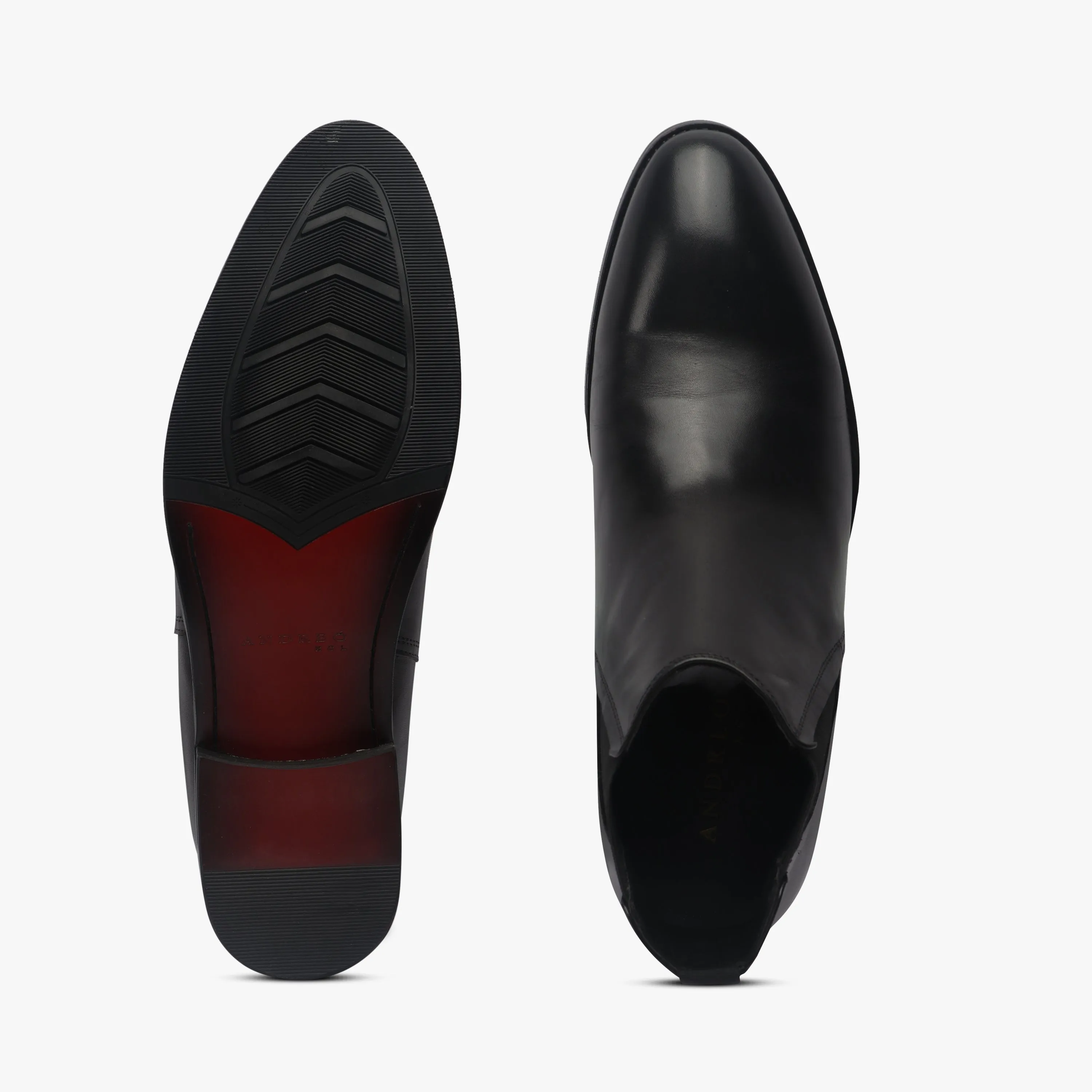 Box Calf Leather Chelsea Boot